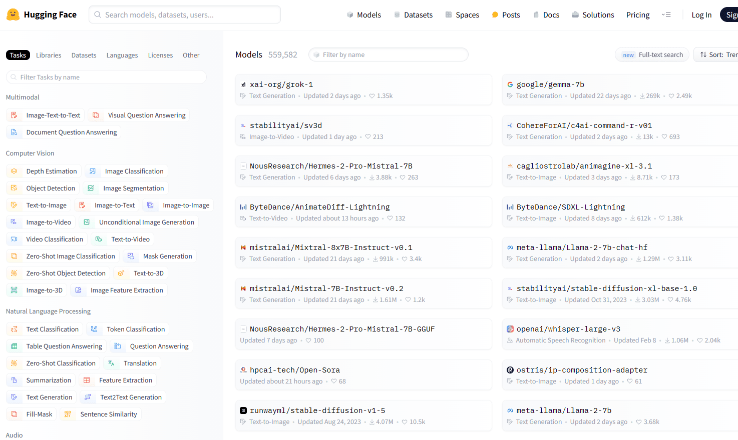 huggingfacemodels