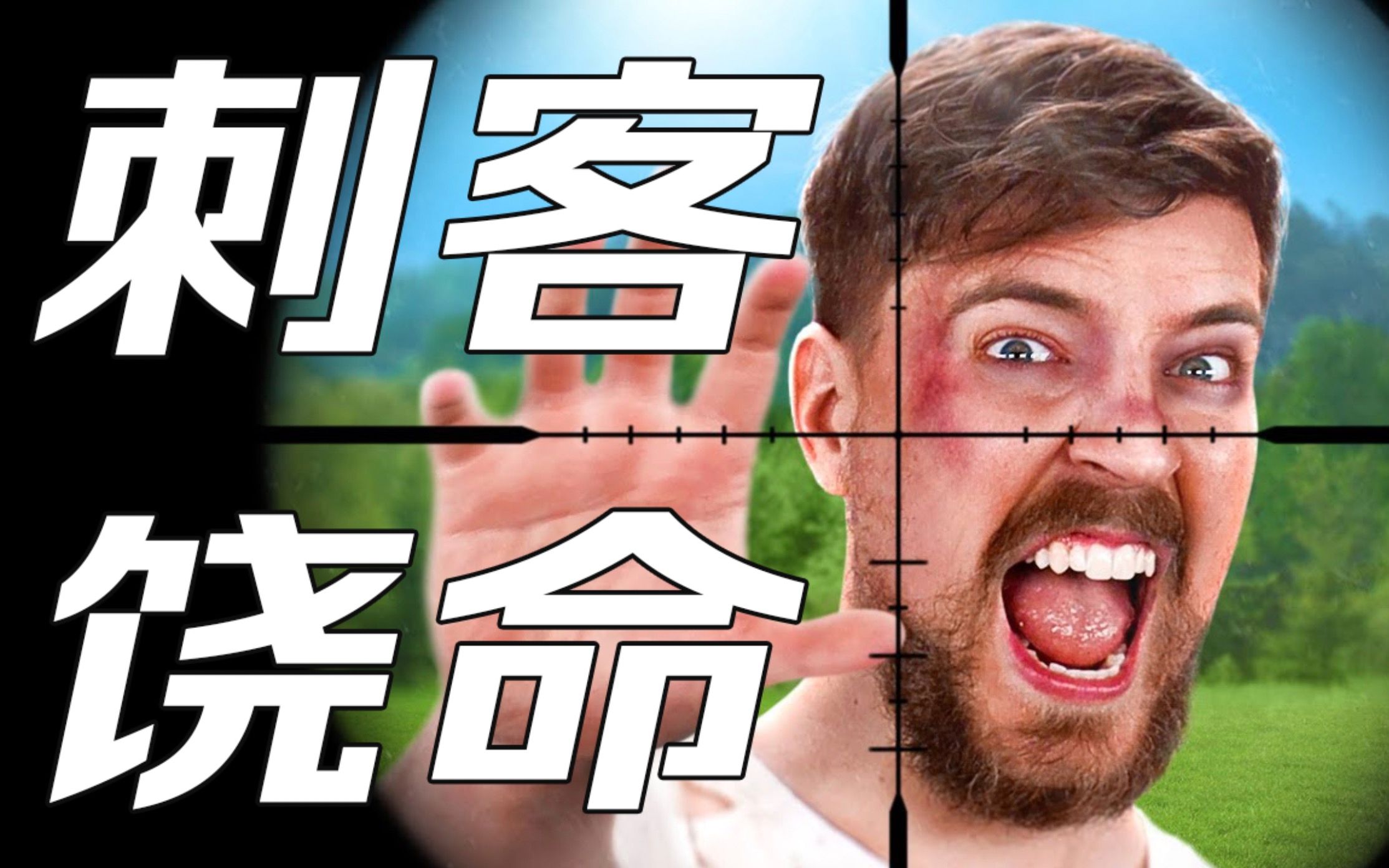 【MrBeast官方】我请了一位刺客来追杀我