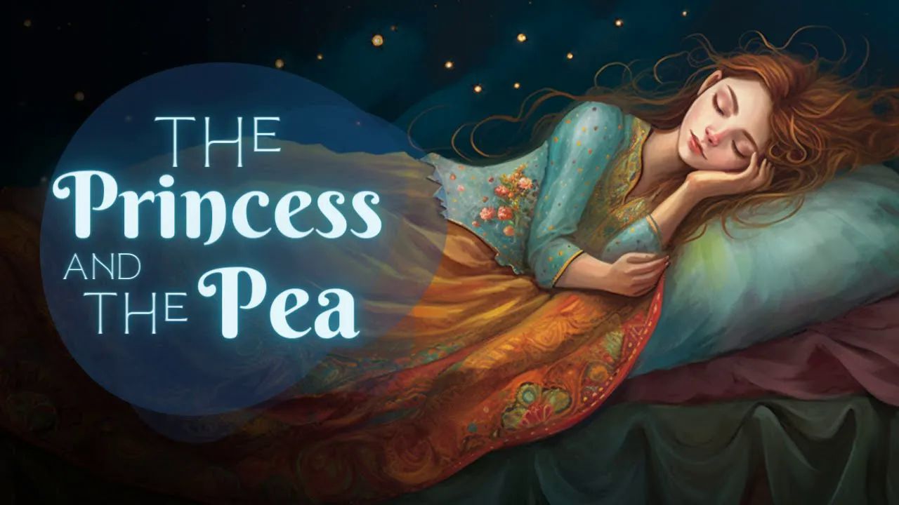 Rainy Night Bedtime Story｜The Princess and the Pea《豌豆公主》慢速英文磨耳朵