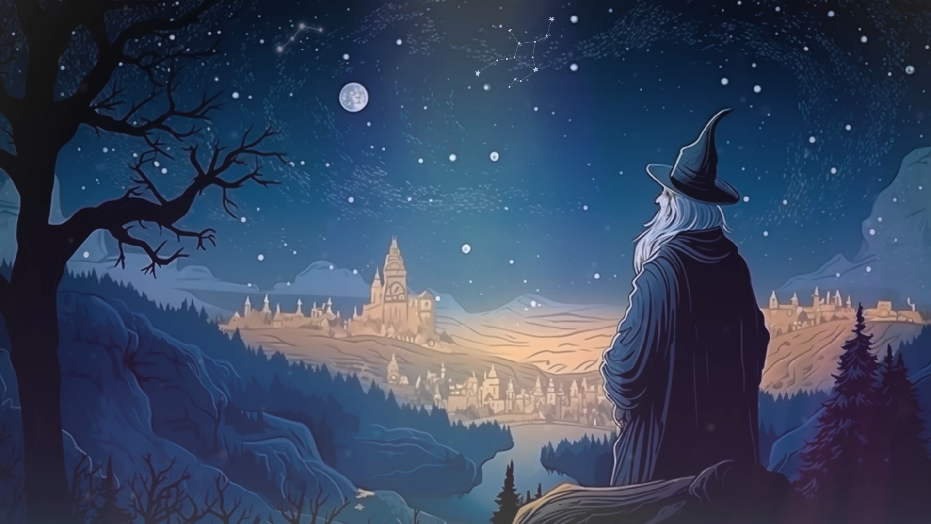 Bedtime Story with Rain｜The Astronomer 英文睡前故事