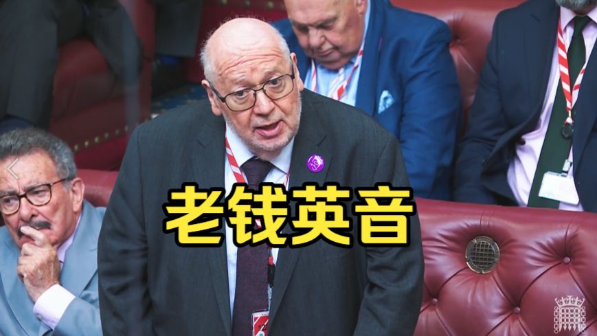 上议院英音天团！贵族当众破防：我的脸被人盗用在网上卖壮阳药... 顶级英伦腔调，教科书级示范！
