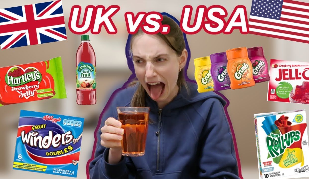 【英音】英国vs美国：零食口味大比拼 | UK vs. USA Snack Taste Test