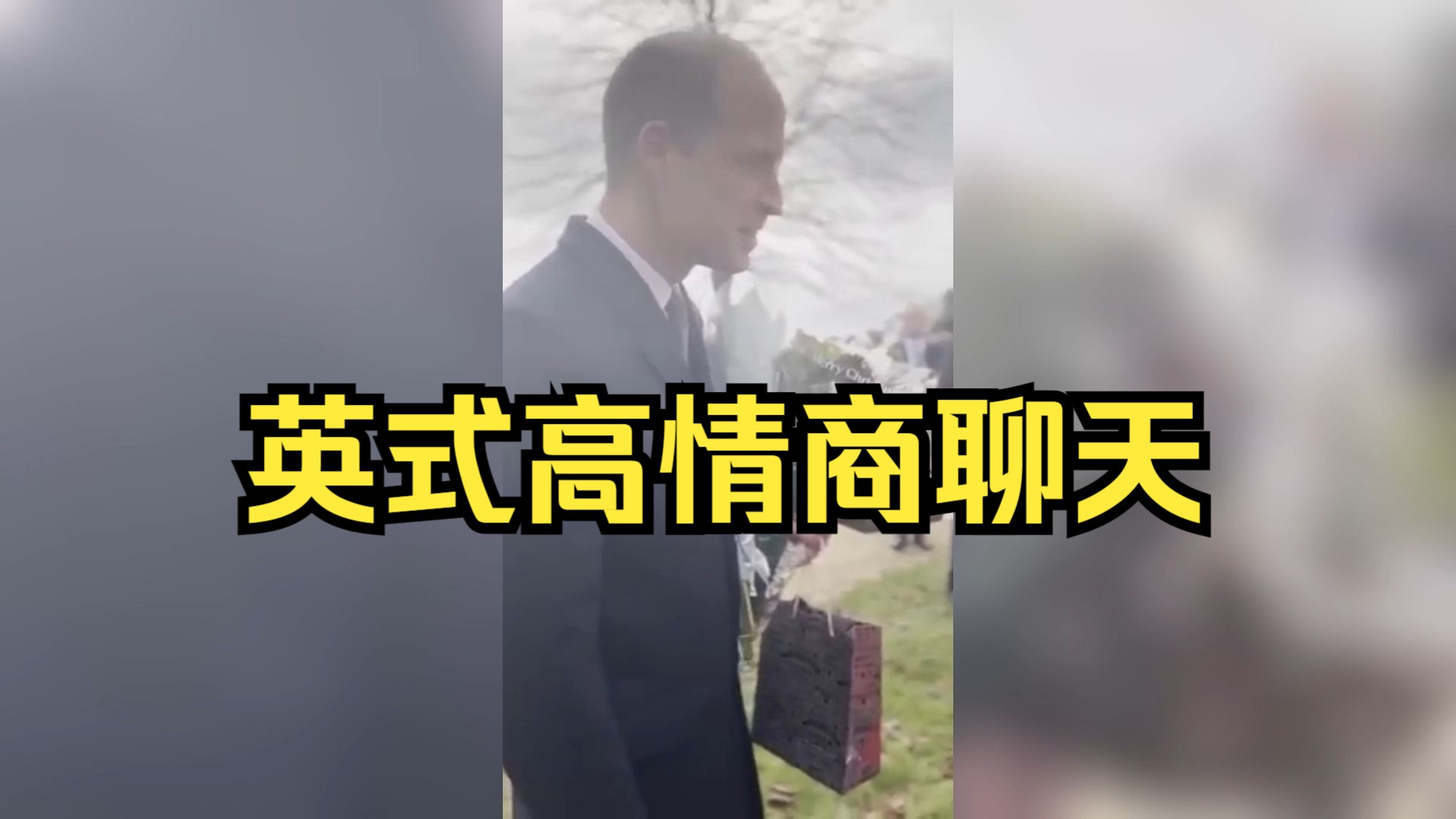 教科书级英式寒暄！跟威廉王子学地道British Small Talk，优雅得体！
