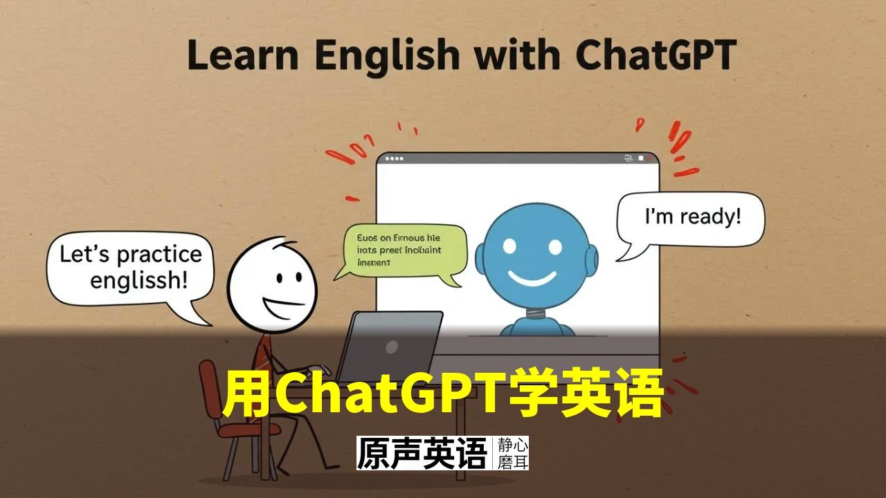 【漫画学英语】用AI学英语 · 随时随地练口语 p01 中英字幕 (P1)