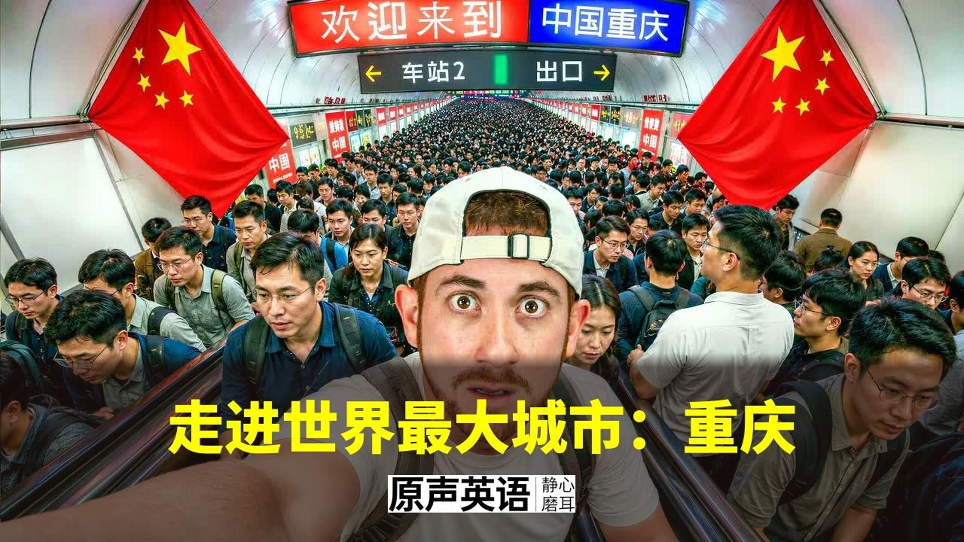 【城市漫游】走进世界最大城市重庆 · 3600万人在这里，火锅辣到怀疑人生 p01 中英字幕 (P1)