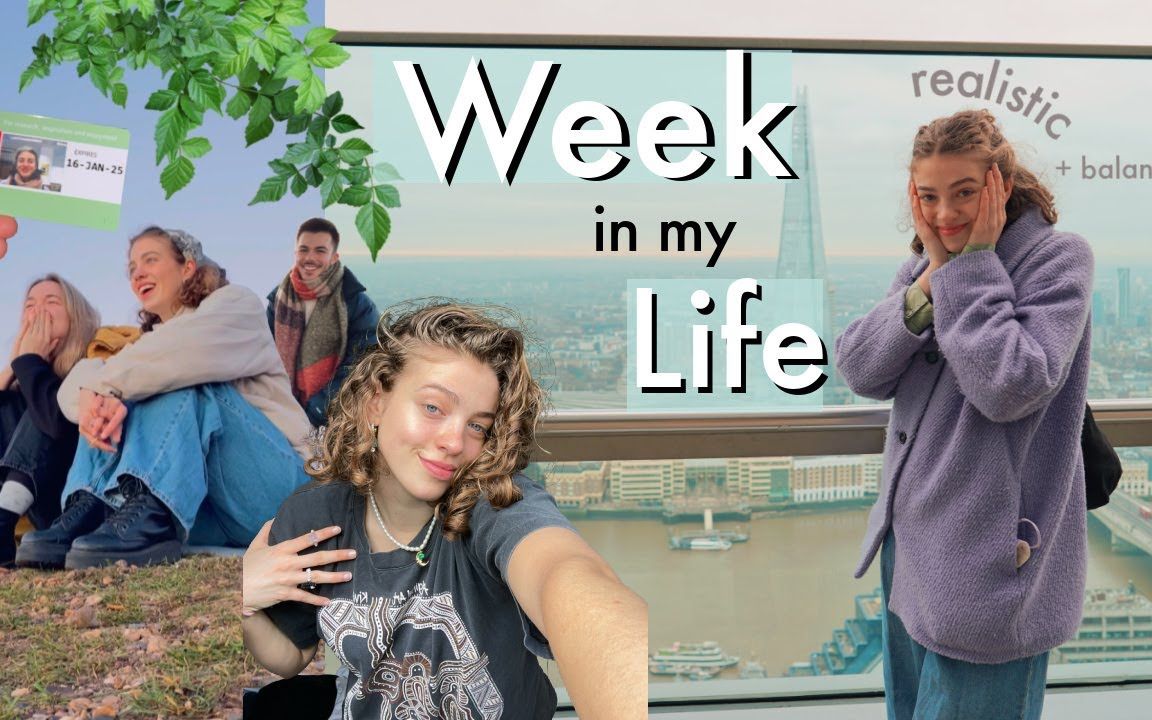 【英音】伦敦大学的一周 | A Realistic Week in my Life at University in London | UnJaded Jade