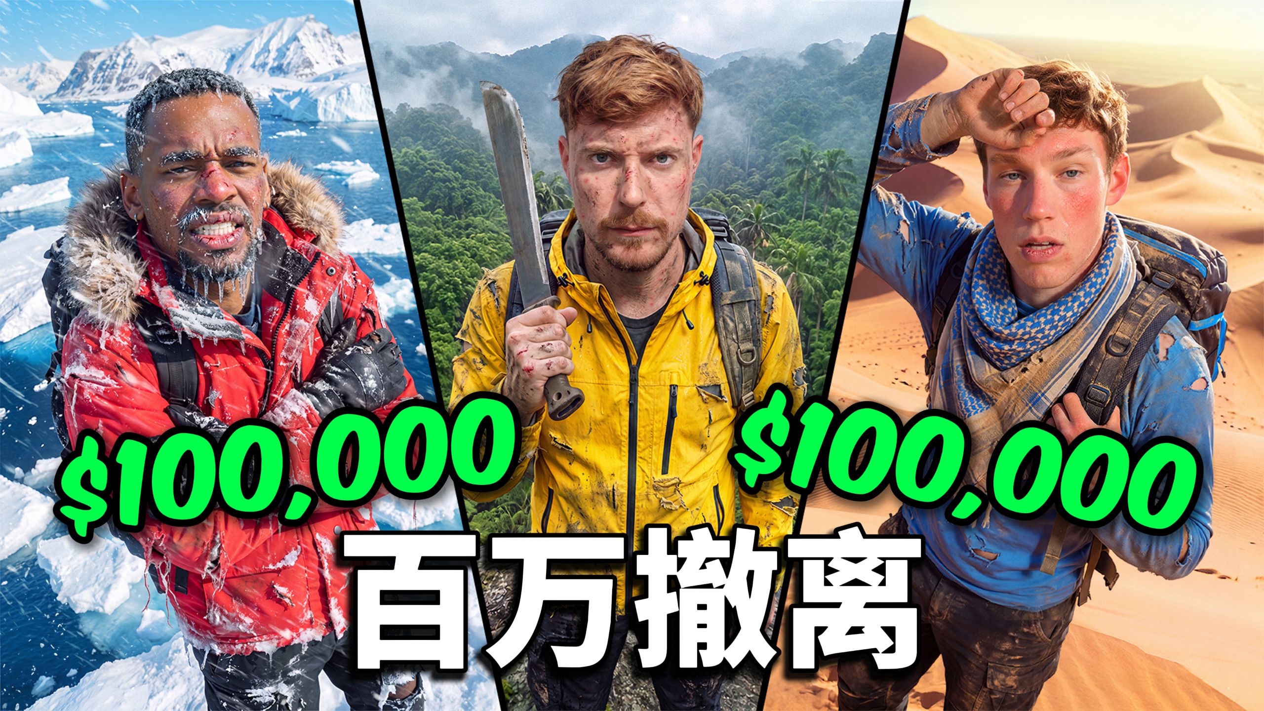 被困地球最极端的3个地方,最先撤离赢10万美金!