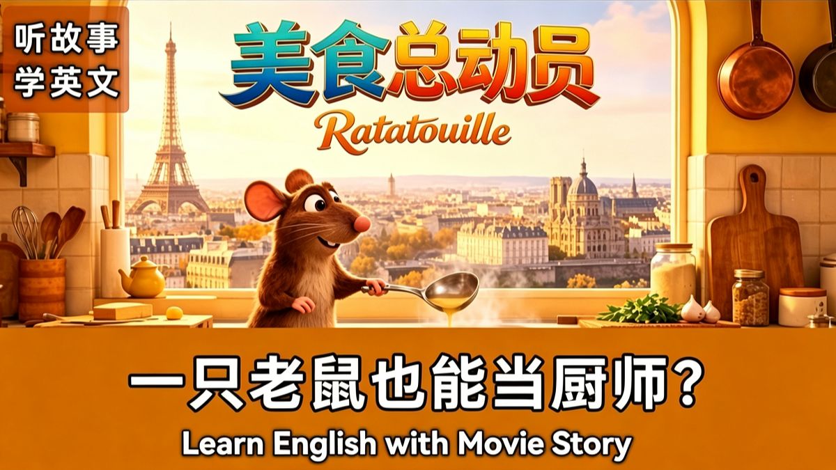 美食总动员｜英语故事｜听故事学英文｜英文听力练习（初学者友好）