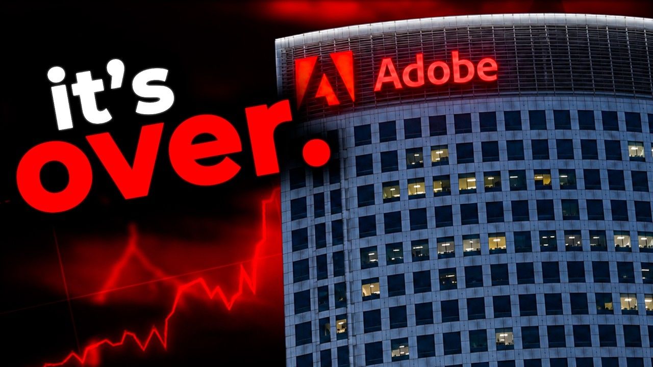 Adobe 彻底完蛋了?创意巨头正在跌落神坛