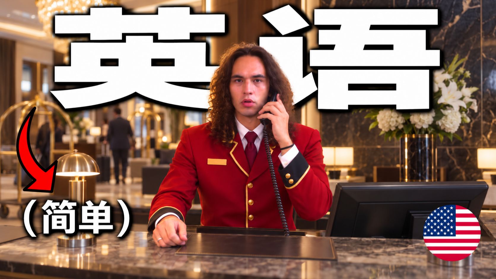 你能全程用英语办理酒店入住吗?