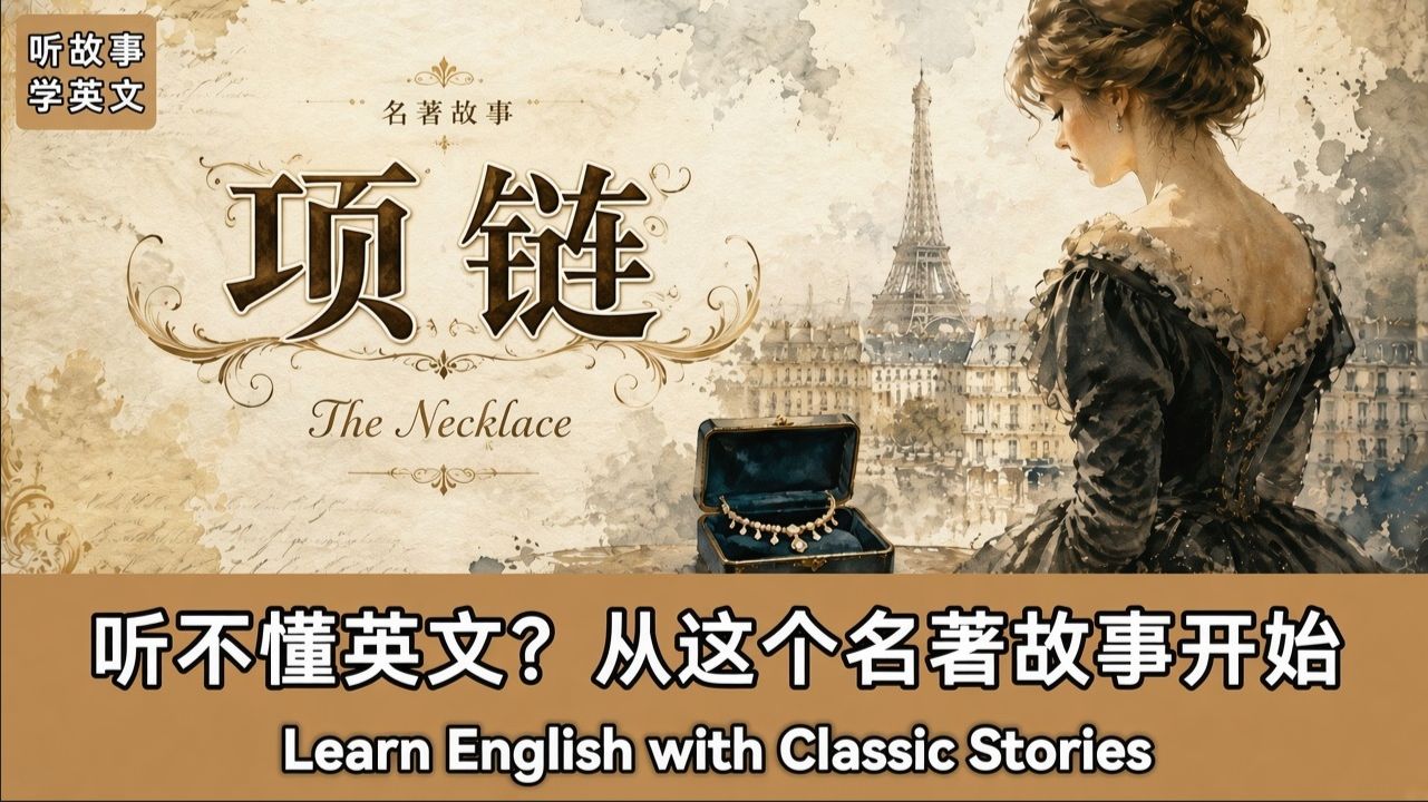 项链|英文故事|听故事学英文|英文听力练习|睡前英文故事|英文学习(初学者友好)