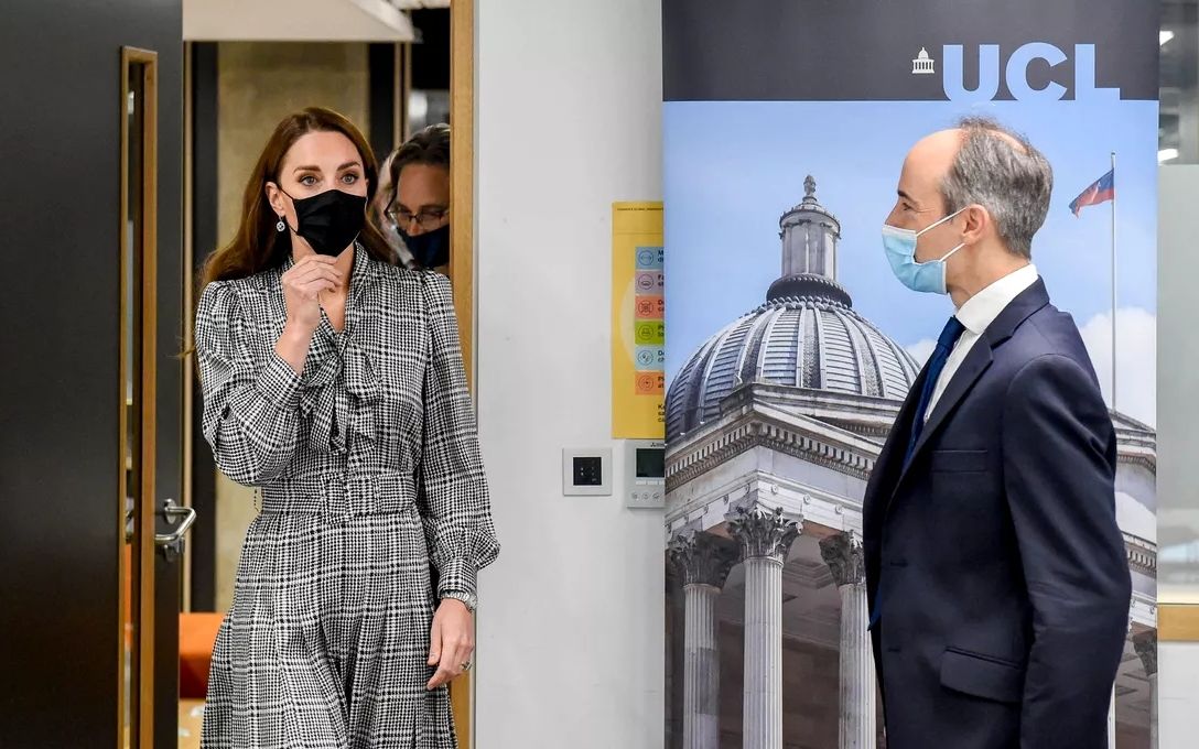 【英国王室】凯特王妃到访UCL，举止优雅大方