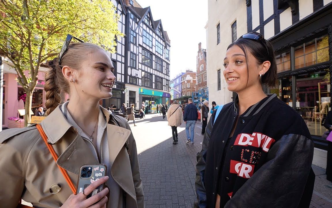 【街拍】英国人穿什么衣服（第7集）伦敦10月街拍 | 地道英音 | 中英字幕