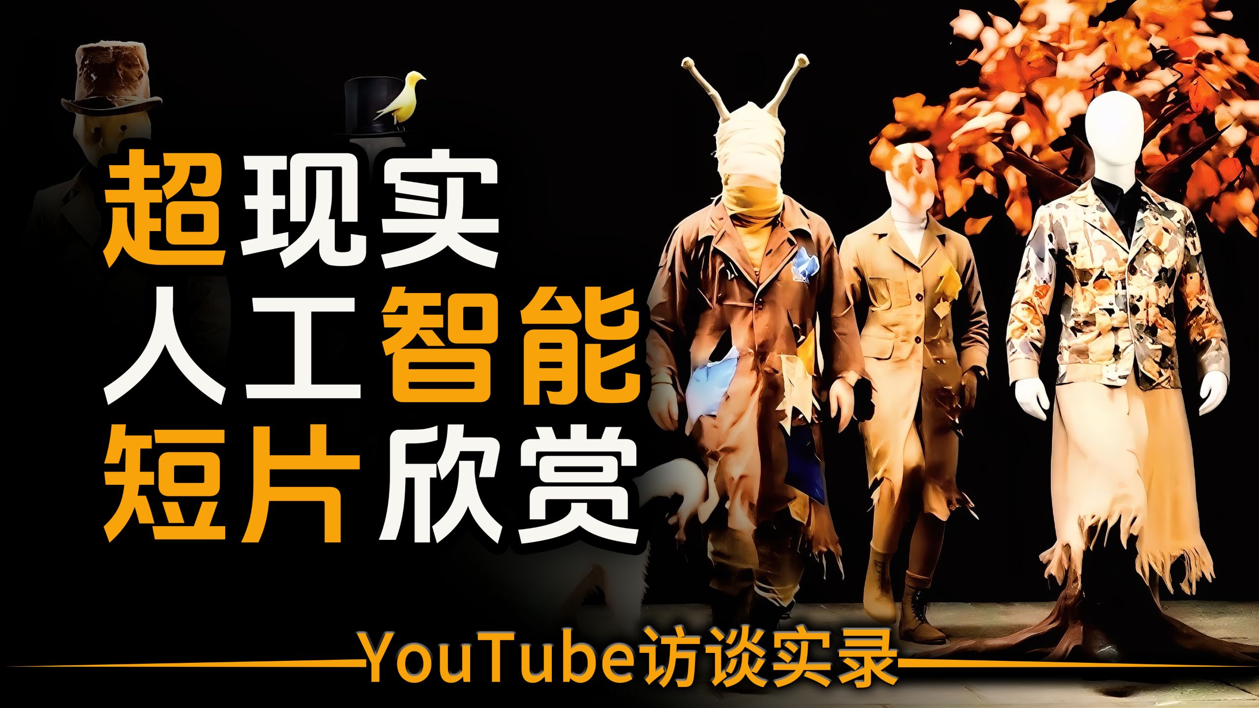 超现实短片欣赏:藏红花街上的烟雾(AI 舞蹈)